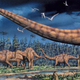 Illustration for article titled How did gigantic dinosaurs like Brachiosaurus get it on?